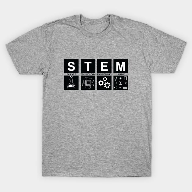 STEM T-Shirt by TheSciencyTees
